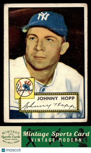 1952 Topps Johnny Hopp #214