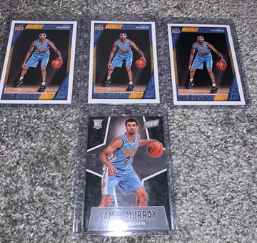4 ROOKIE CARD LOT RC PF JAMAL MURRAY 