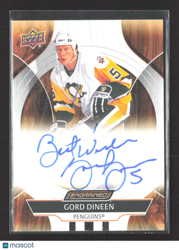 2025 Upper Deck Engrained Gord Dineen #CA-GD