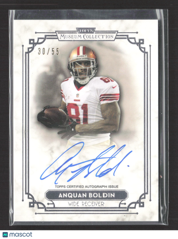 2013 Topps Museum Collection Anquan Boldin #SSA-AB /55