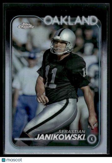 2024 Topps Chrome Sebastian Janikowski #154 Refractor