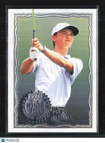 2026 Upper Deck Honor Roll Golf Miles Russell #HR-1