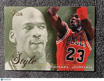 1995 Flair Style #235 Michael Jordan