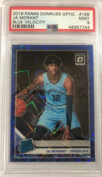 2019 Ja Morant Optic Blue Velocity