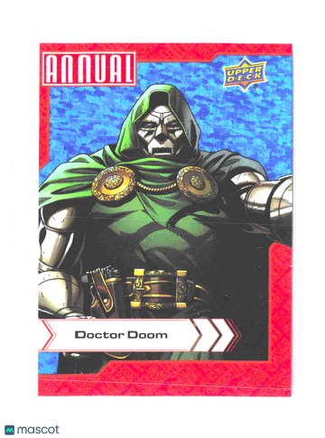 2023 Upper Deck Marvel Annual Doctor Doom Blue Sparkle #25
