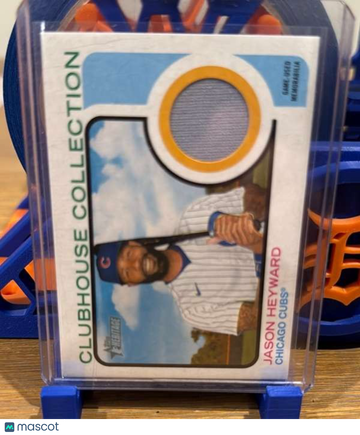2022 Topps Heritage - Clubhouse Collection Relics Jason Heyward #CC-JH