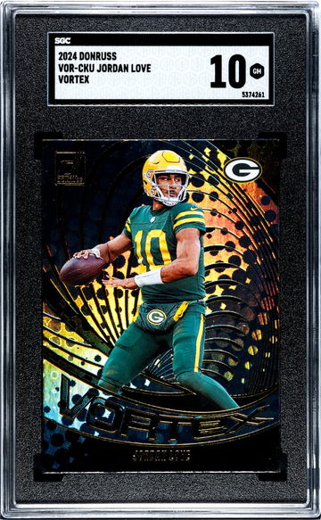 2024 Donruss #VOR-CKU Jordan Love Vortex SGC 10