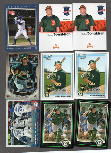 Josh Donaldson Baseball Card Lot (24) - Many RC Rookies, Nice Variety MVP