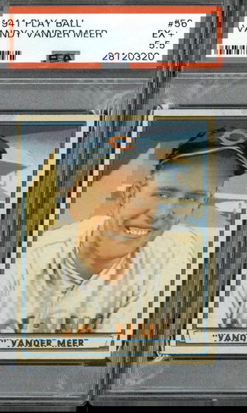 1941 Play Ball #56 Vandy Vander Meer