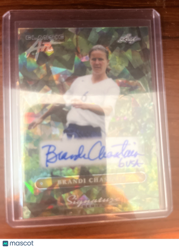 2025 Leaf Signature Series Brandi Chastain Green Leaf