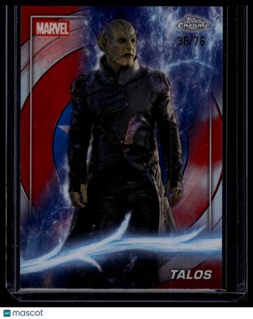 2025 Topps Chrome Marvel Studios SN76 #98