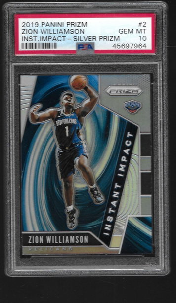 2019 Panini Prizm Zion Williamson