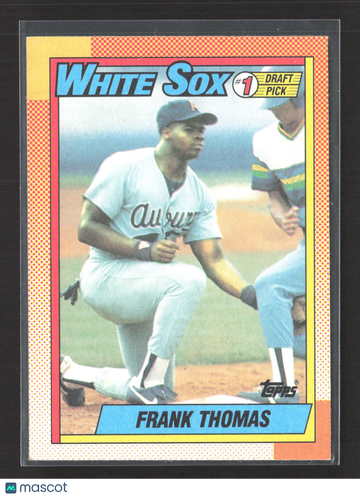 1990 Topps Frank Thomas #414