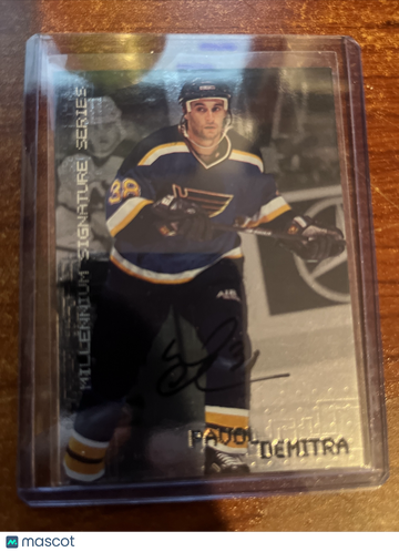 1999-00 In the Game Be A Player Millennium Signature Series - [Ba Pavol Demitra #204 Autographs [Autographed]