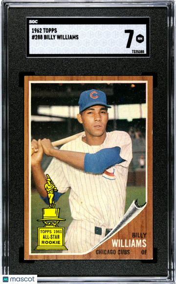 1962 Topps Billy Williams #288 SGC 7