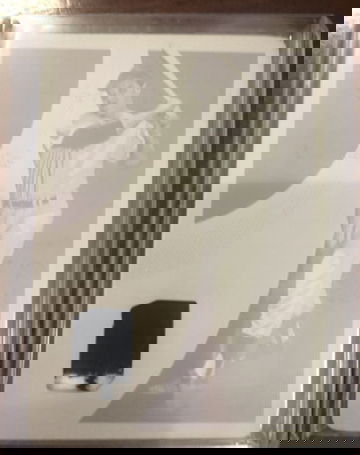 2021 Immaculate Moose Skowron Prining Plate Game Used Jersey #1/1 One Of One