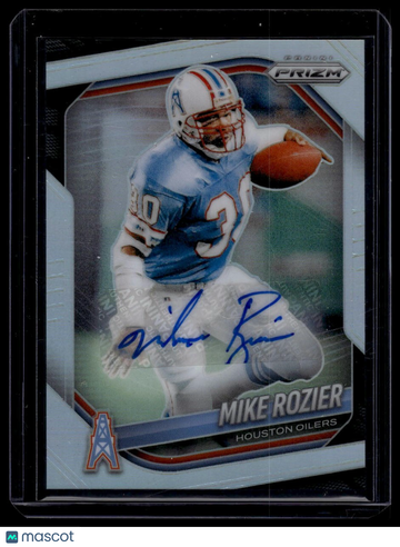 2025 Panini Prizm Mike Rozier #248 Silver Autograph