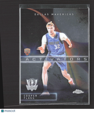 2025 Topps Chrome Activators Cooper Flagg #AC-11 RC