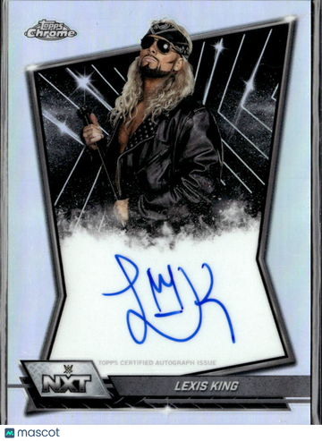Lexis King 2026 Topps Chrome WWE NXT Topps Certified Autograph Issue Auto Refractor NXT