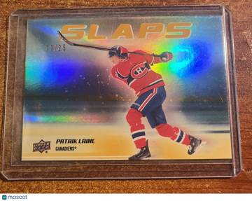 2025-26 Upper Deck Patrik Laine #SL-21 Slaps Speckle
