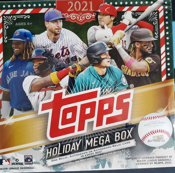 2021 Topps Holiday Baseball Mega Box