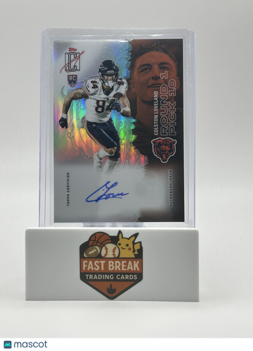 2025 Topps Signature Class Colston Loveland #113 Refractor Auto RC