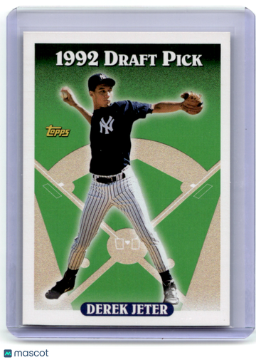 Derek Jeter 1993 Topps Draft Pick #98