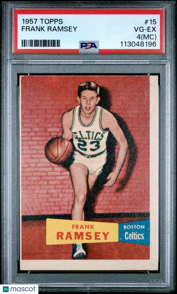 1957 Topps Frank Ramsey #15 MC PSA 4