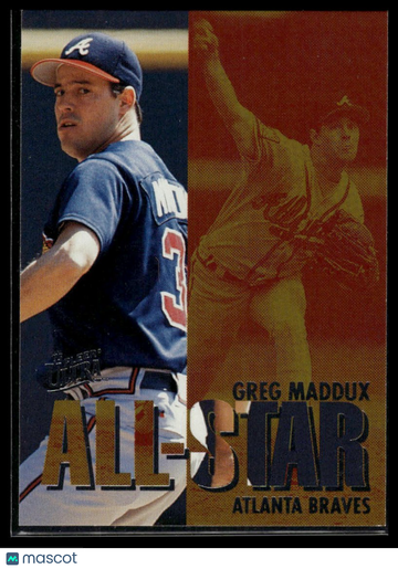 1995 Ultra Greg Maddux #12 All-Stars