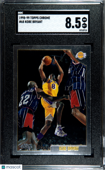 1998 Topps Chrome Kobe Bryant #68 SGC 8.5