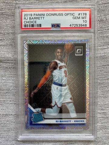 2019 Panini Donruss Optic RJ Barrett Choice PSA 10
