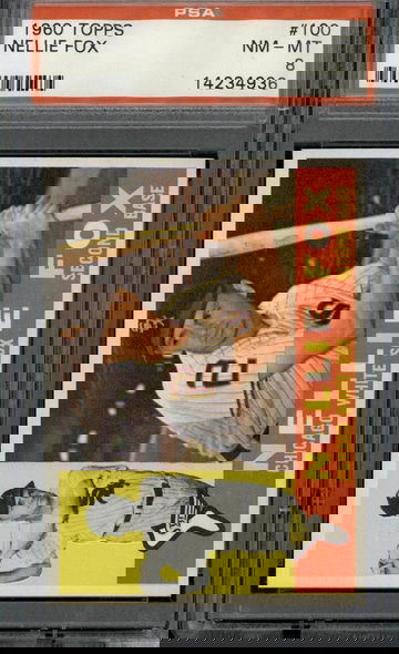 1960 Topps #100 Nellie Fox