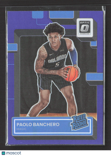 2023 Panini Donruss Optic Paolo Banchero #221 Purple