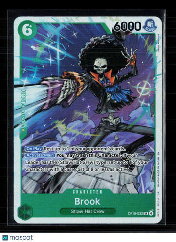 2023 One Piece Card Game Awakening of the New Era Brook Straw Hat Crew