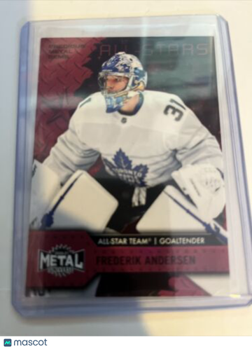 2020-21 Skybox Metal Universe Frederik Andersen