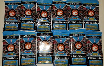 2019-20 NBA Chronicles Fat Pack Lot of 12