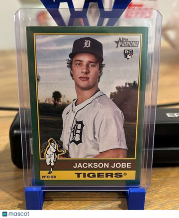 2025 Topps Heritage - Dark Green Jackson Jobe #389