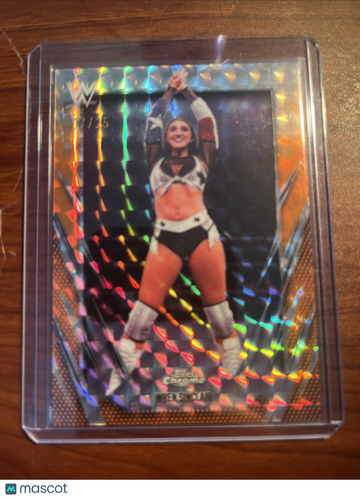 2026 Topps Chrome WWE Wren Sinclair #134 Orange Refractor Base Set Exclusive