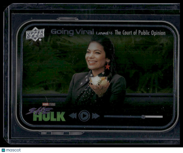 2022 Upper Deck Marvel Studios She-Hulk The Court of Public Opinion #GV-22