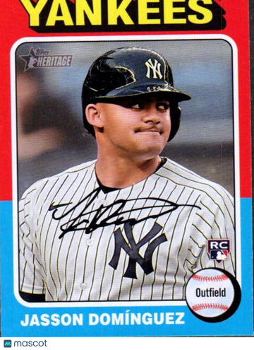 2024 Topps Heritage Jasson Domínguez #399b