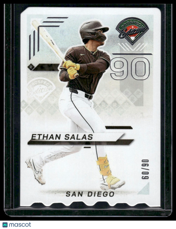 2025 Panini Prospect Edition Baseball Ethan Salas #123 Ticket Stub /90