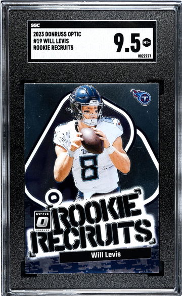 2023 Donruss Optic Rookie Recruits Will Levis #19 RC SGC 9.5