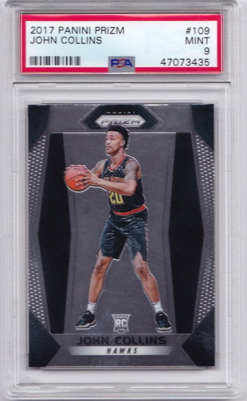 John Collins 2017 Prizm PSA 9