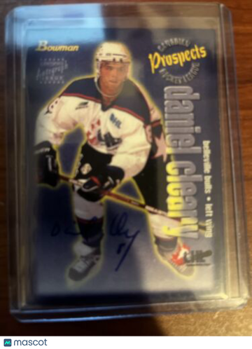 1997-98 Bowman CHL Daniel Cleary Rookie