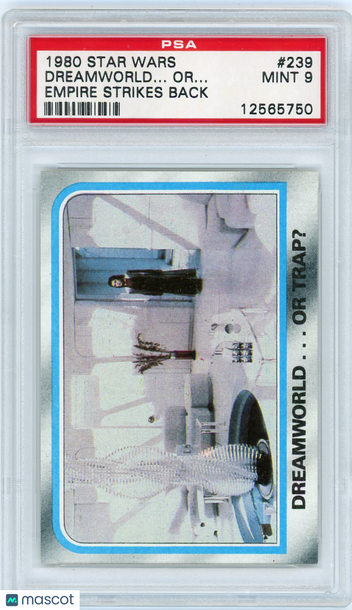 1980 Star Wars Empire Strikes Back Dreamworld.. . Or.. . #239 PSA 9