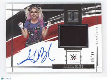 2022 Panini Impeccable Elegance Alexa Bliss #EM-ABS Patch Autograph /98