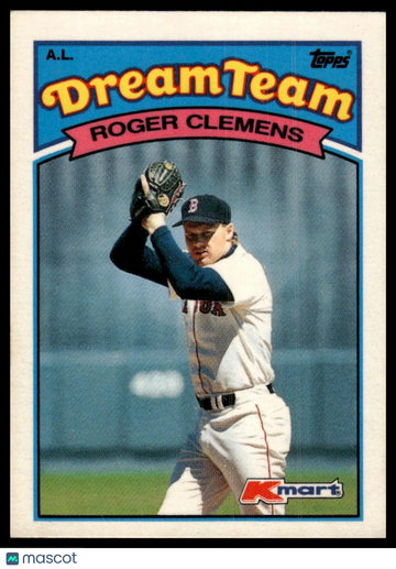 1989 Topps Kmart Dream Team Roger Clemens #20