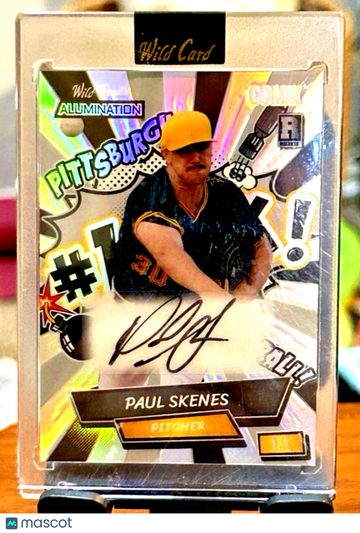 2024 Wild Card Paul Skenes #ACSN-PS1 Silver Signature Rookie