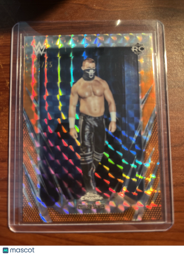 2026 Topps Chrome WWE Cutler James #157 Chrome Rookie
