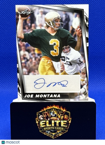 2022 Leaf Vibrance Joe Montana #BA-JM4 AU